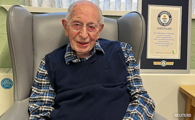 111-Year-Old Briton, World's New Oldest Man